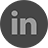 Social network LinkedIn logo